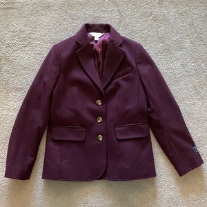 LLBean 4P Maroon Blazer